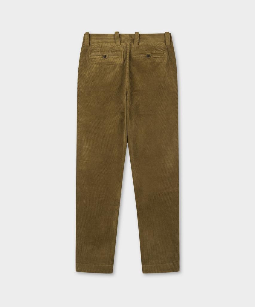 BROOKS BROTHERS Slim Fit 8W Corduroy Pants (Brown) (Bbpcmnf402)