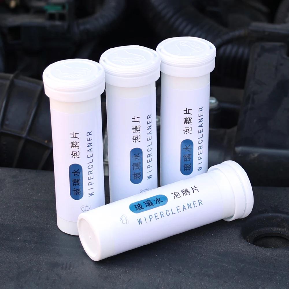 Car Windshield Glass Cleaner Solid Effervescent Tablets Car Concentrated Glass Water Universal Automobile Wiper Spray Cleaner
