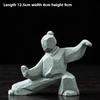 Stone-made New Chinese Martial Arts Figure Tai Chi Kung Fu Home Desktop Tea Table Creative Ornaments Niche Decoration Crafts
