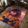 1Pc Free Fire Print Rug - Computer Chair Area Rug Home Decoration Carpet For Living Room Bedroom Flooring Mat