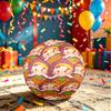 1pc Autumnal Whimsy Theme Soccer Ball Football, Size 5, Lightweight PVC, Outdoor Training Soccer Ball,Gift c6595