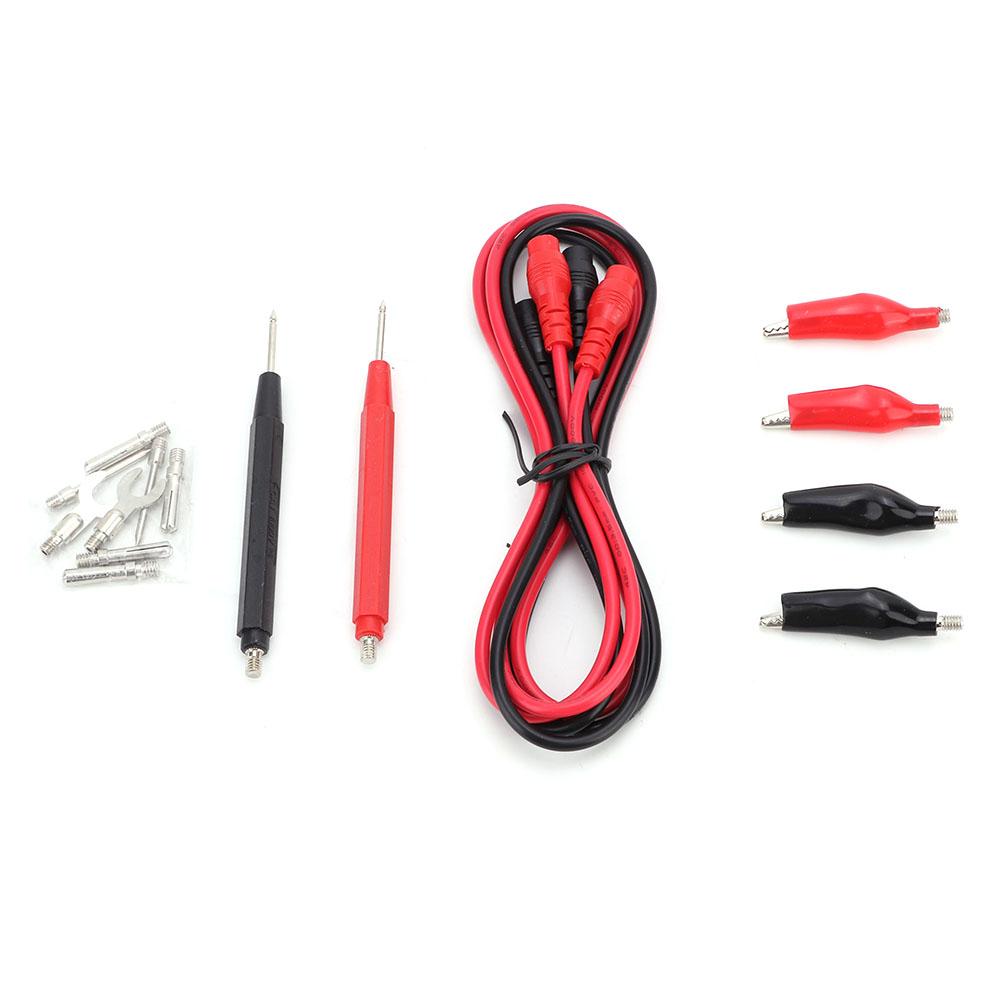 

6 in 1 Multifunction Digital Multimeter Test Probe Wire Pen Cable Aligator Clip Set Kit