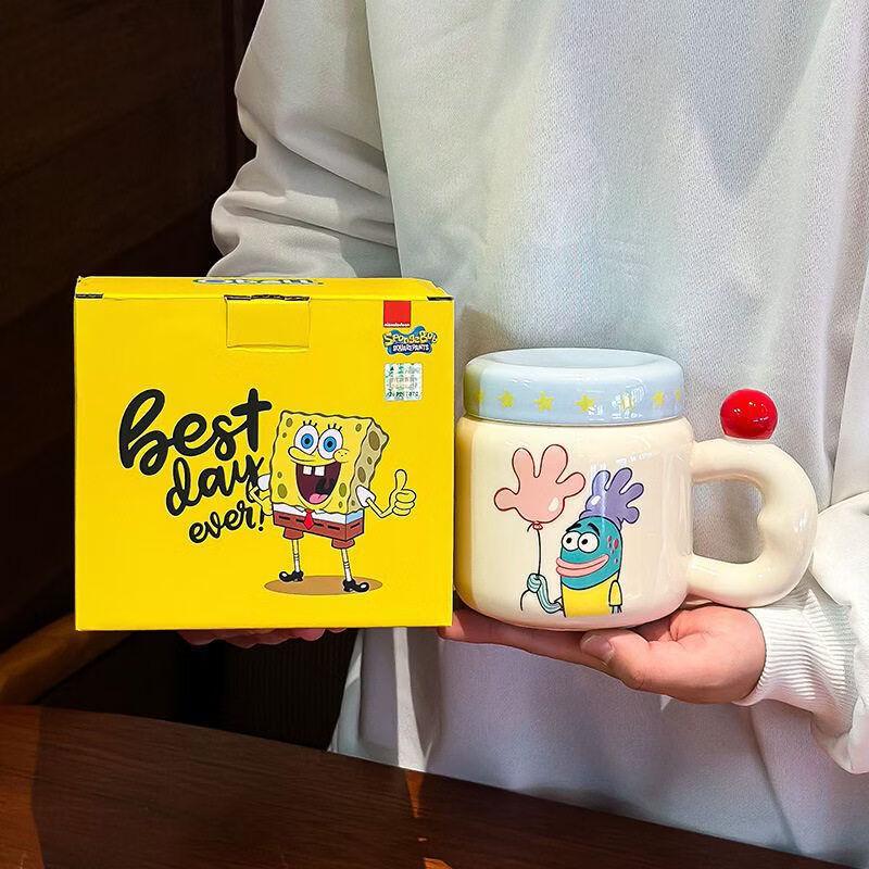

SpongeBob Ceramic Mug with Lid