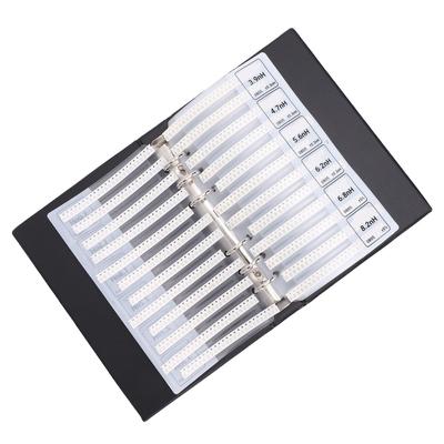 0805 SMD Inductor Sample Book PVC 60 Types Chip Inductor Electronics Component Sample Book for Electronic Engineering