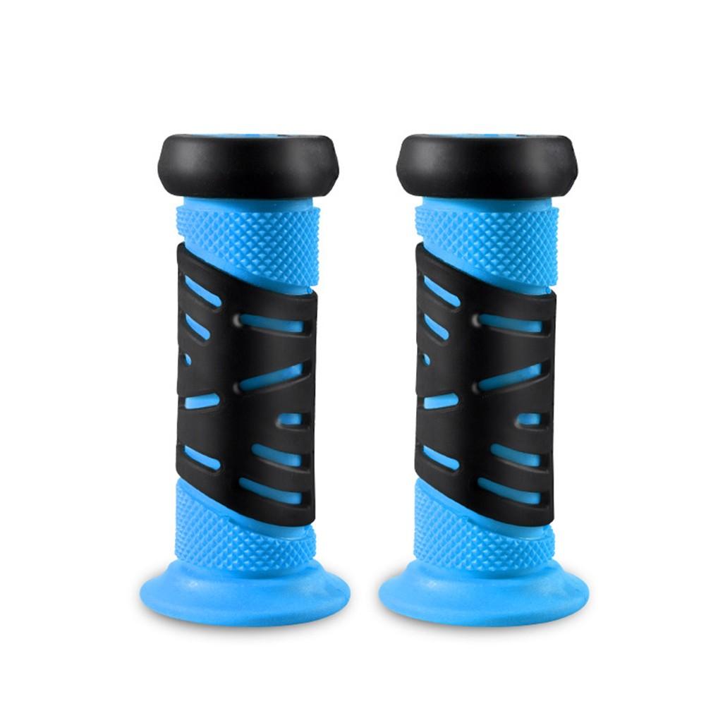 2PCS Rubber Grip Handle Bike Handlebar Grips Cover Anti-skid Bicycle Tricycle Skateboard Scooter For Children Kids MTB Bike Part