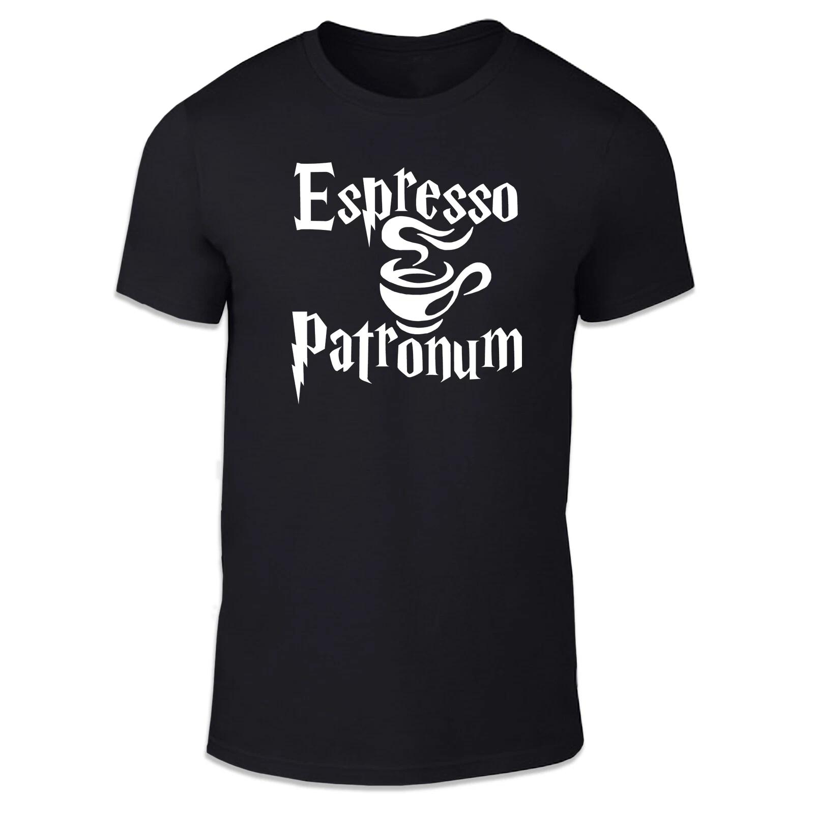 Expresso Patronum Unisex T Shirt - Parody Movie Coffee Magic Fun XL