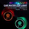 Valve Stems Caps For Volkswagen VW GTI Golf Polo Passat Magotan Tiguan Touareg Jetta R Car Styling Luminous Coaster Water Cup HoBR2