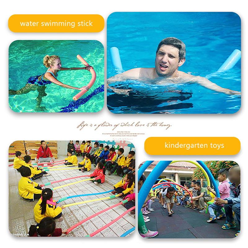 Useful Swimming Pool Pool Accessories For Kids Buoyancy Stick Float Aid Floating Foam Sticks Flexible Swimming Tool