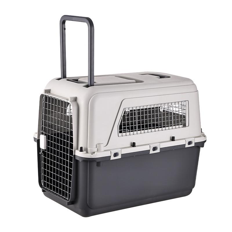Outdoor Pet Travel Crate: Fence-Style Carrier for Small Dogs & Cats