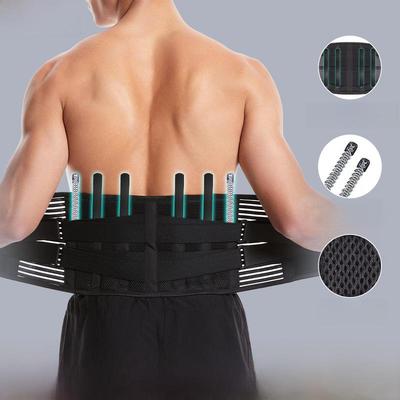 Breathable Weightlifting Waist Belt for Lumbar Support and Herniation Relief