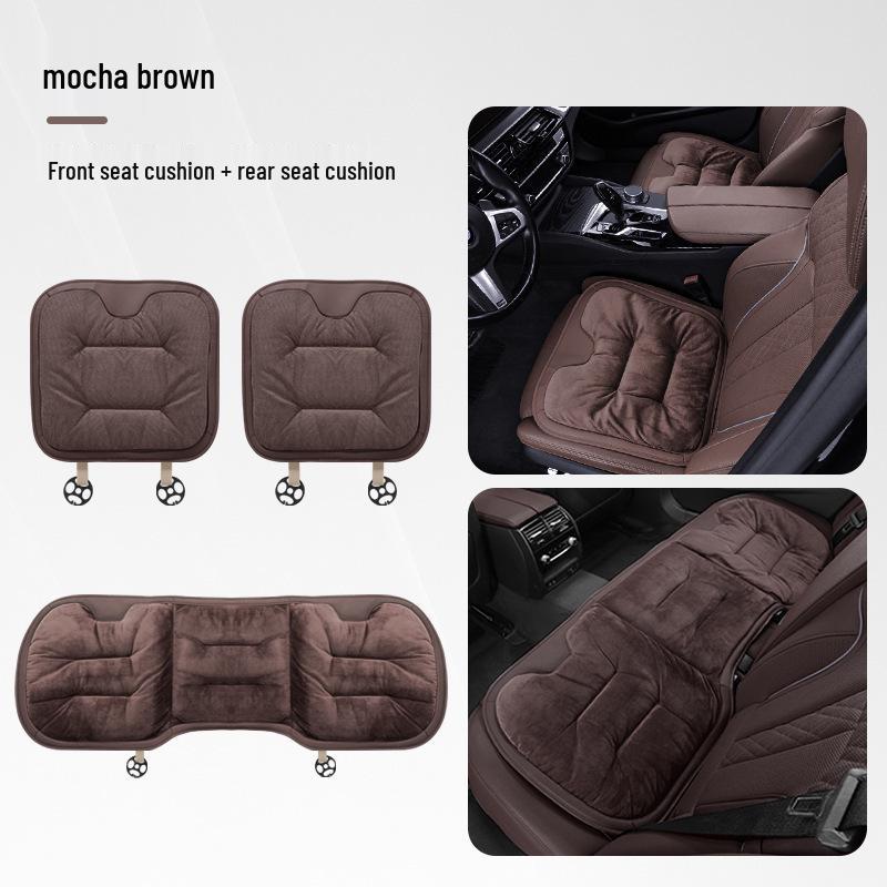 Kompatybilny z Oshan X5/X7PLUS i Z6: Kosei Flanelowa Podgrzewana Poduszka na Siedzenie Samochodowe