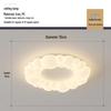 Nordic Modern Minimalist Cream Bubble Ceiling Light for Master Bedroom