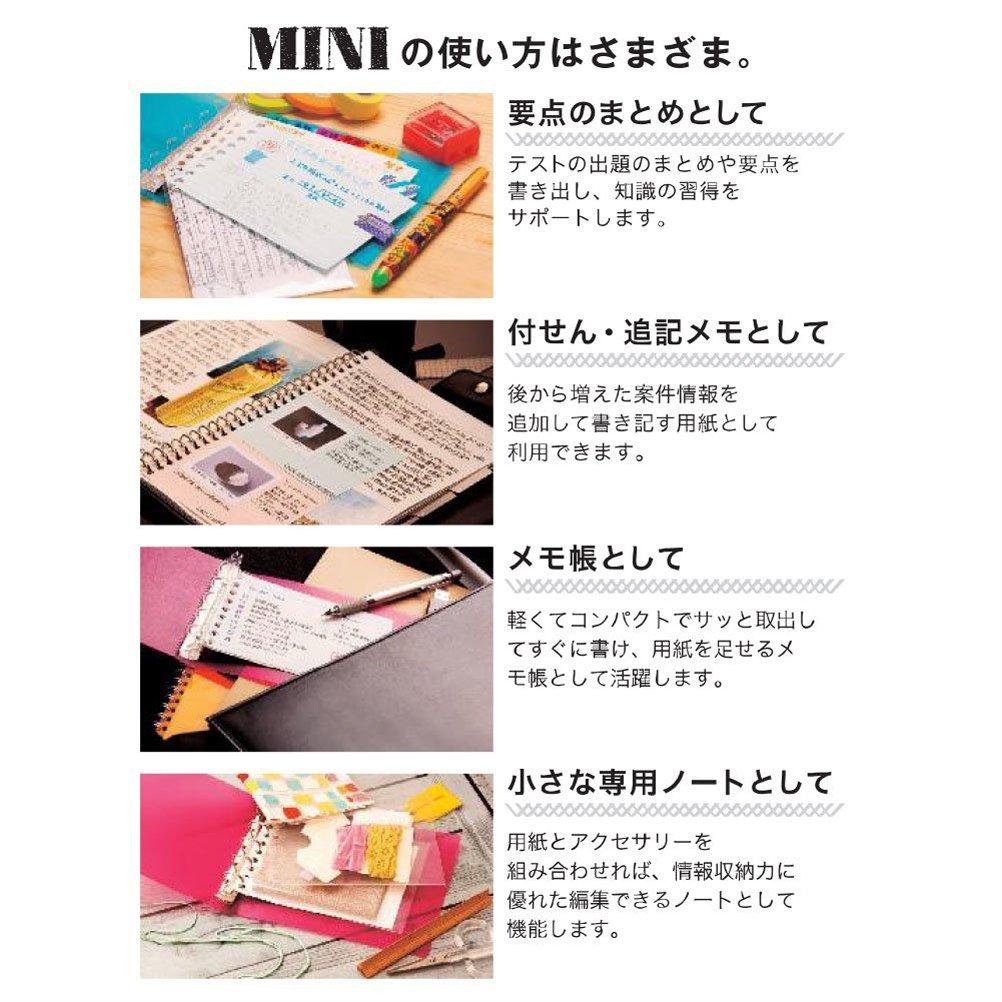 Maruman Loose Leaf Mini B7 Horizontal Ruled 10mm 90 Sheets X 10 Books Set L1434-99