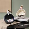 Nordic Creative Design Astronaut Fruit Dining Plate Ornaments Key Storage Living Room Dining Tabletop Entrance TV Cabinet Home Decoration