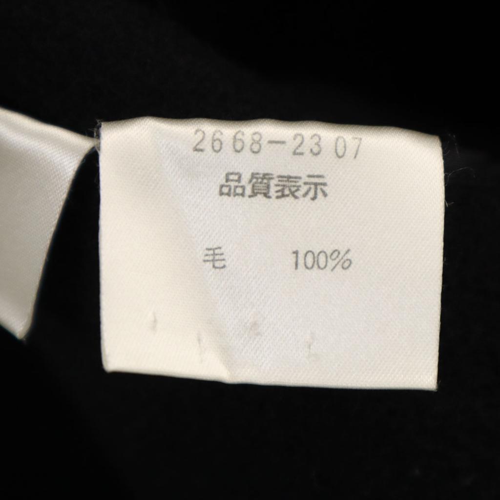 La Mode BALENCIAGA 90s Made In Japan Old Long Poncho 38 Black Cape Coat Women Used