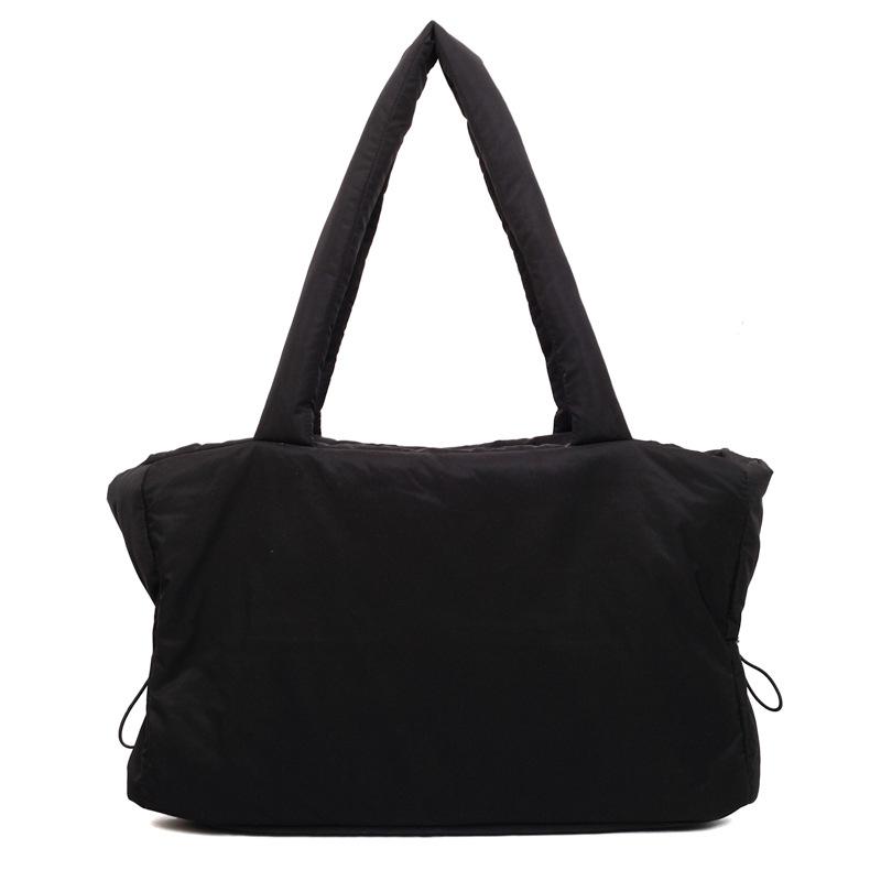 Повседневный рюкзак, женская одноплечевая сумка, модная сумка через плечо, сумка-тоут, сумка большой вместимости чёрный