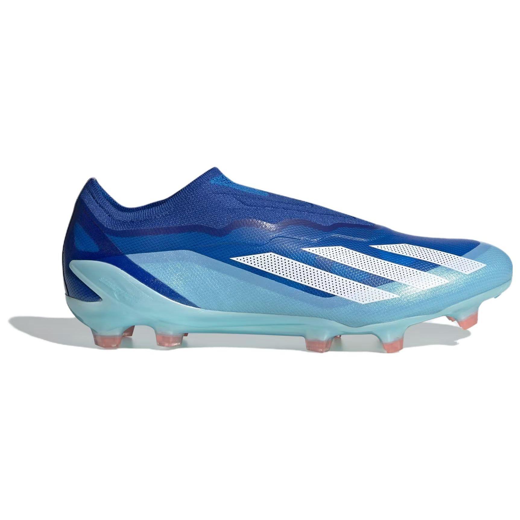 Кроссовки унисекс adidas X Crazyfast.1 Laceless FG Marinerush Pack Blue Bright-Royal — фото 2