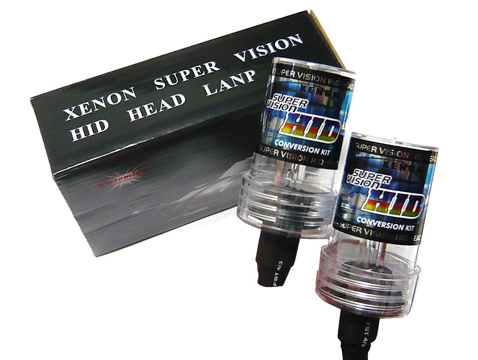 

H3 H3C 55W 6000K HID Bulb Conversion Bulb Replacement Pack of 2 H3