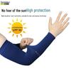 Genuine Ice Silk UV Protection Cooling Sleeves for Summer - Unisex, Breathable, for Outdoor and Traffic Duty