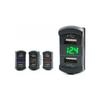 LED Digital Voltmeter Car Charger with Two USB Charging Ports Compatible with 12V and 24V DC Power Systems for RV Truck BoatGood product
