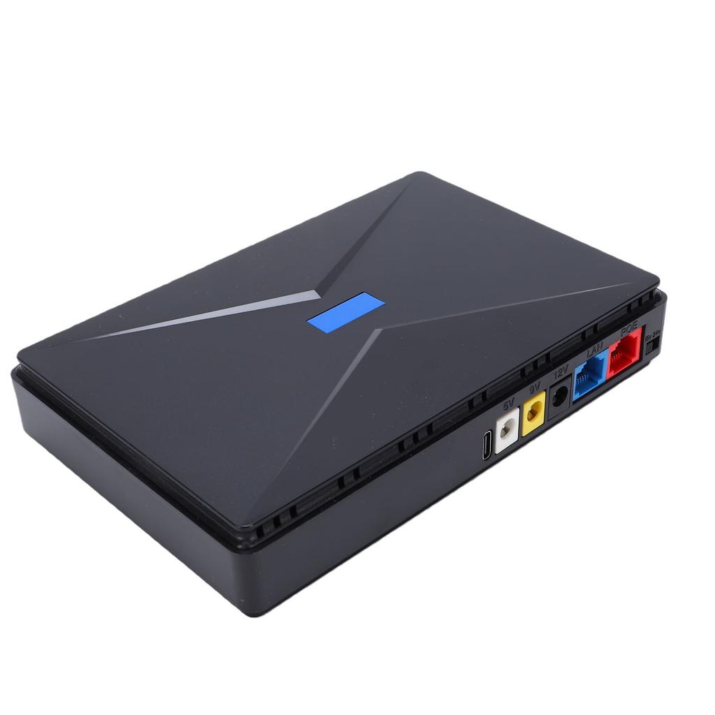 Mini UPS Battery Backup with DC USB Output 8800mAh Large Capacity Uninterruptible Power Supply for Router Security