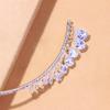New Water-Drop Pendant Necklace Fashionable Rhinestone Necklace Adjustable Women Jewelry Accessory Perfect Gifts For Friends
