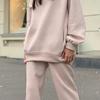 2 Pieces Women Tracksuit Outfits Jogging Sweatsuit Sweatpants Set