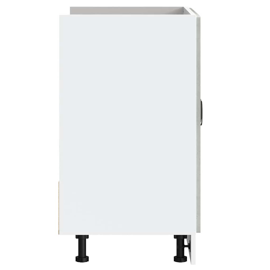Kalmar Under Sink Cabinet Concrete Grey 80 X 46 X 81.5 Cm Particleboard