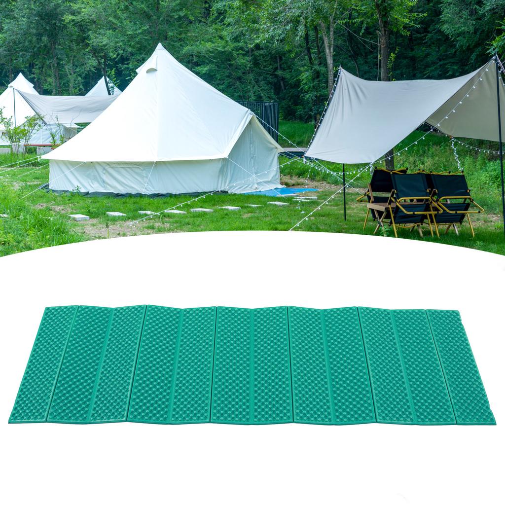 Double Egg Crate  ing Pad Foldable Thickened Foam   Mat for Outdoor Camping 186x57CM