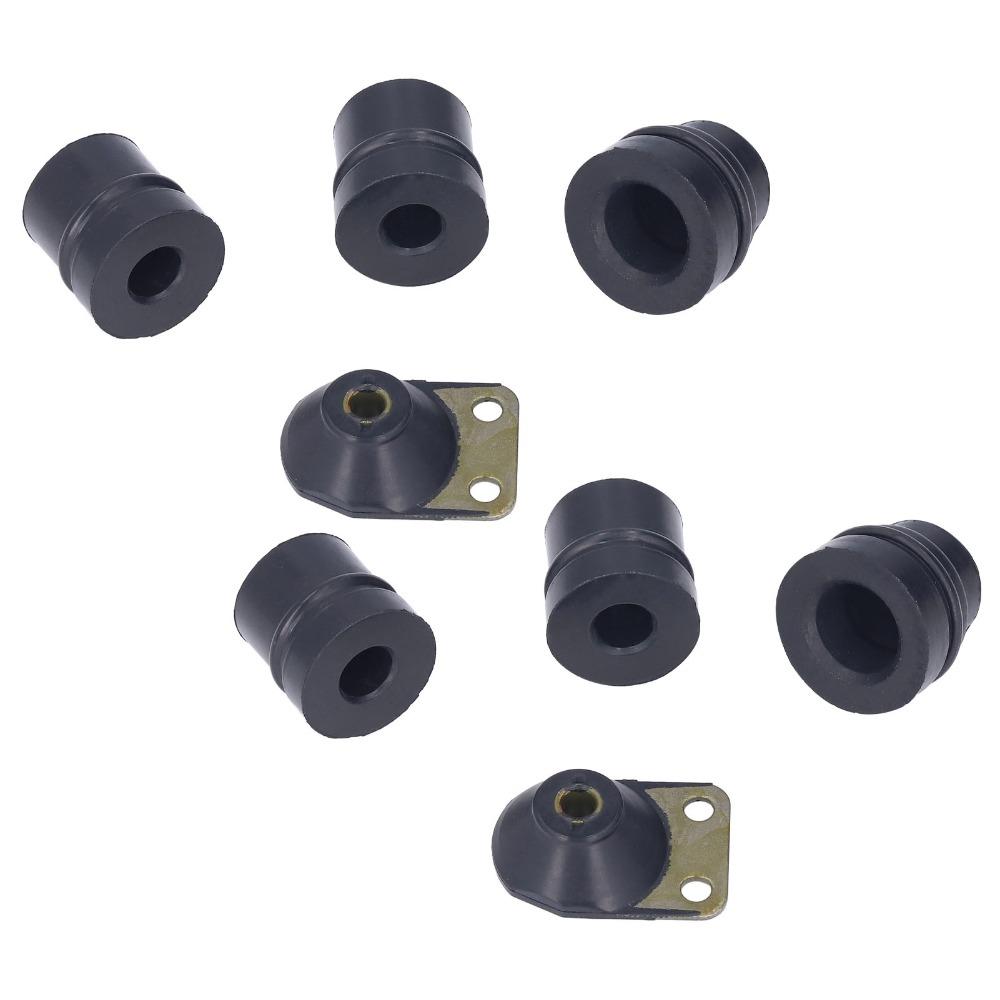 Compact Chainsaw Buffer Kit Black AV Buffer Mounts Durable Buffer Bracket Set for STIHL 028
