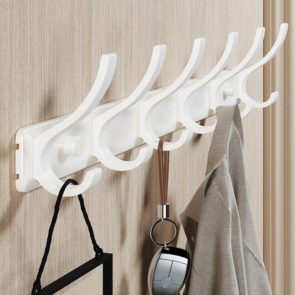 Over-the-door Robe Hooks Wall-mounted Clothes Holder Durable Kitchen Accessories
