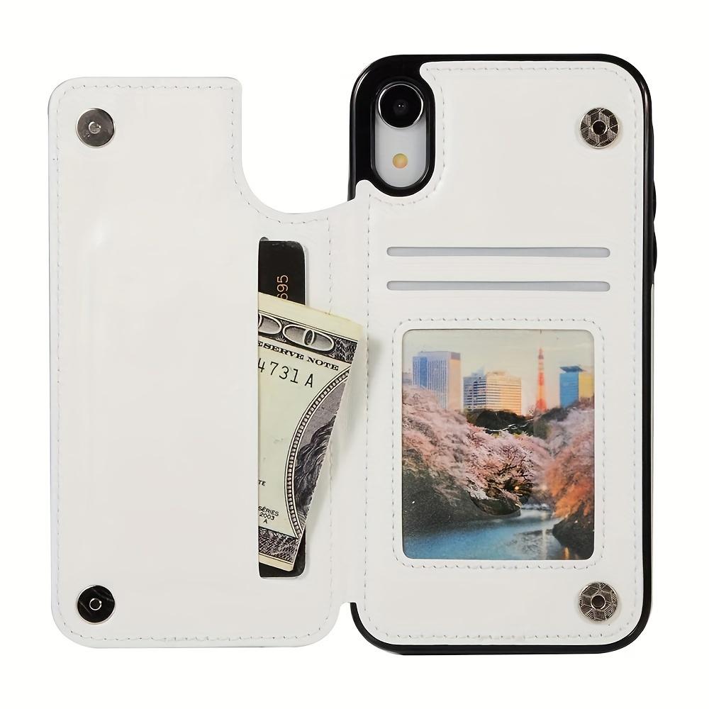 Leather Wallet Case For IPhone 14/13/12/11/Pro Max/Mini/XR/X/XS Max/8/7/6S/6 Plus/SE2/SE3/2022/2020 - Card Holder & Flip Back Cover