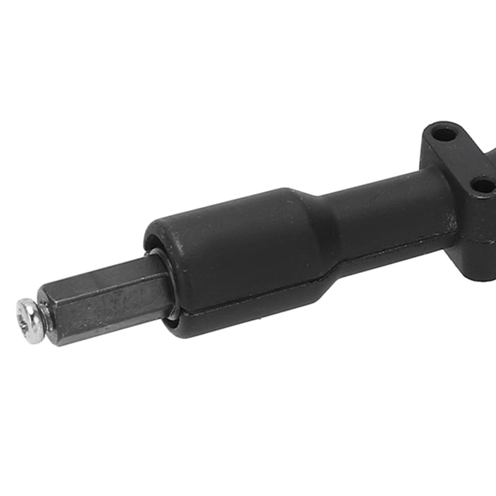 Metal Rear Bridge Axle Drive Shaft for WPL D12 RC Car Upgrade Parts Accessories(Black Red )