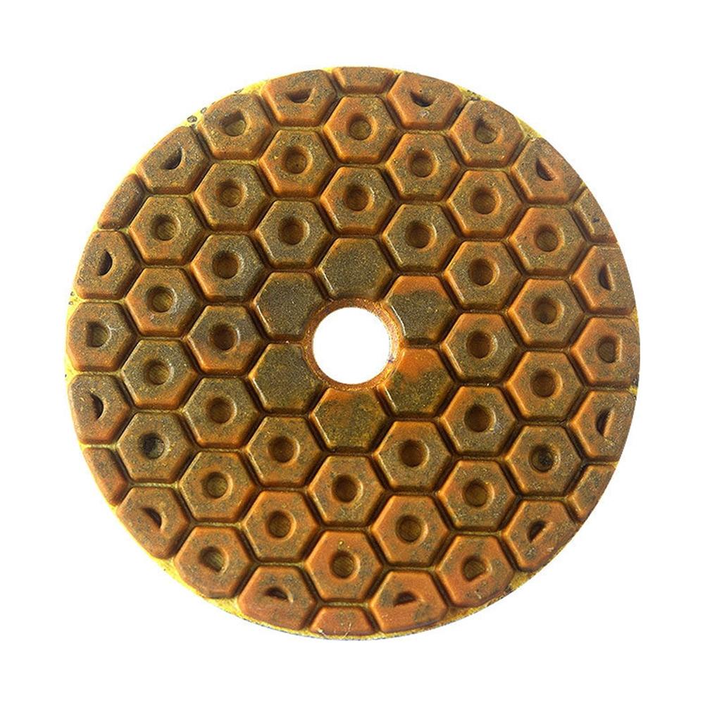 4 Inch Super-Diamond Polishing Pads Copper-Bond Wet For Granite Marble Concrete