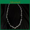 Edgy Ins Retro Thorn Necklace Eye-catching Metal Design Perfect For Hip Hop Street Style And Fashion Enthusiasts