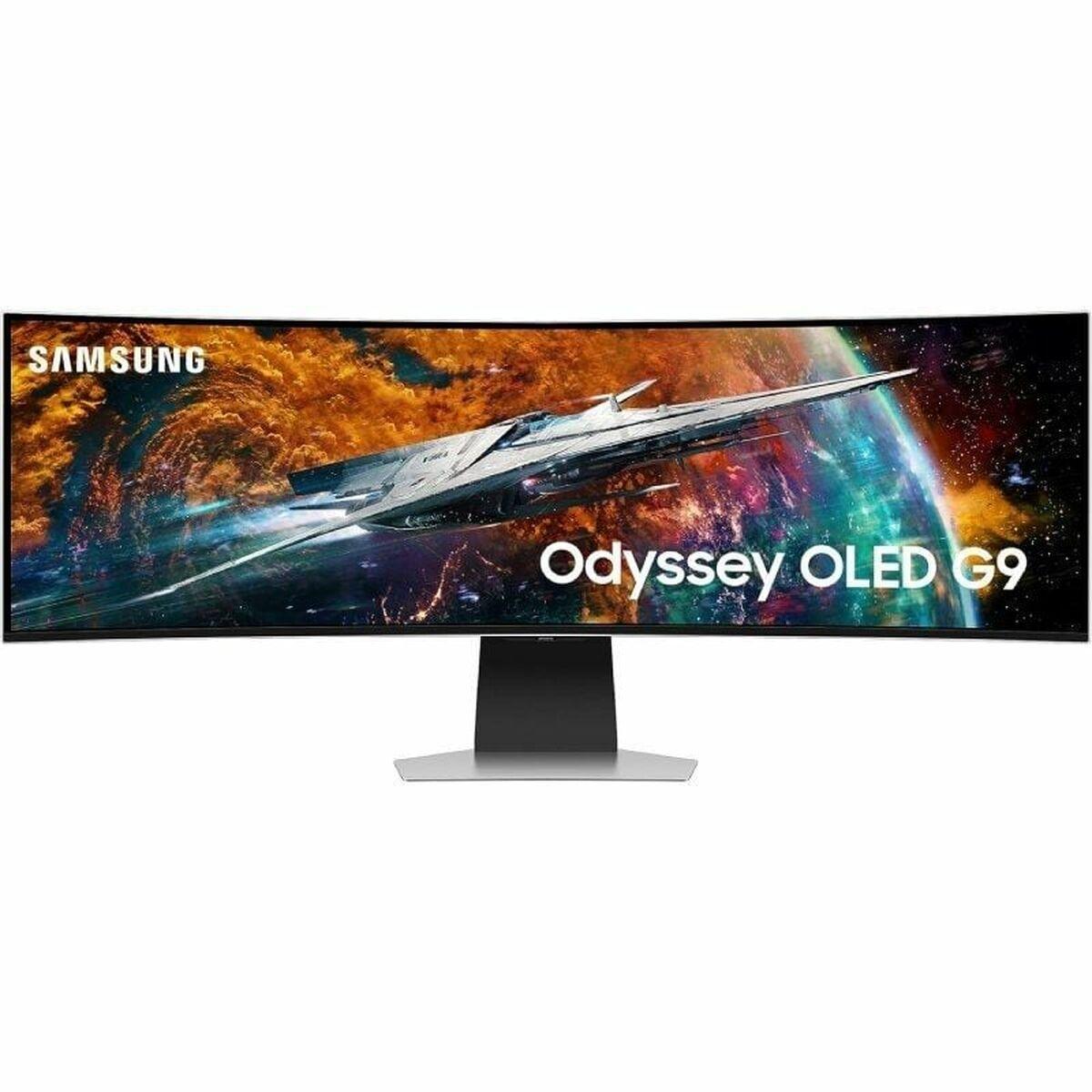 Samsung LS49CG950SUXEN Curved Gaming-Monitor 5120x1440 240Hz Silber silber