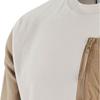 Nike Sportswear Logo Print Fleece Pullover Sweatshirt Men Tops Light-Brown FD2376-104