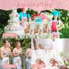 5/10Pcs Clear Gift Bag with Handle Birthday Party Wedding PVC Candy Gift Packaging Christmas Baby Shower Favors Gift Flower Wrap