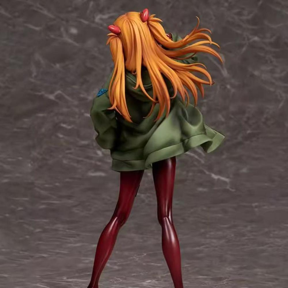 Coat style series Asuka Evangelion Can be be Change Double-headed Move Favorites PVC sexy 9.44Inch/24cm figures anime Toys Gifts