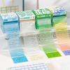126Sheets Aesthetic Stationery Pull-Out Label Stickers Sticky Notes  School Office