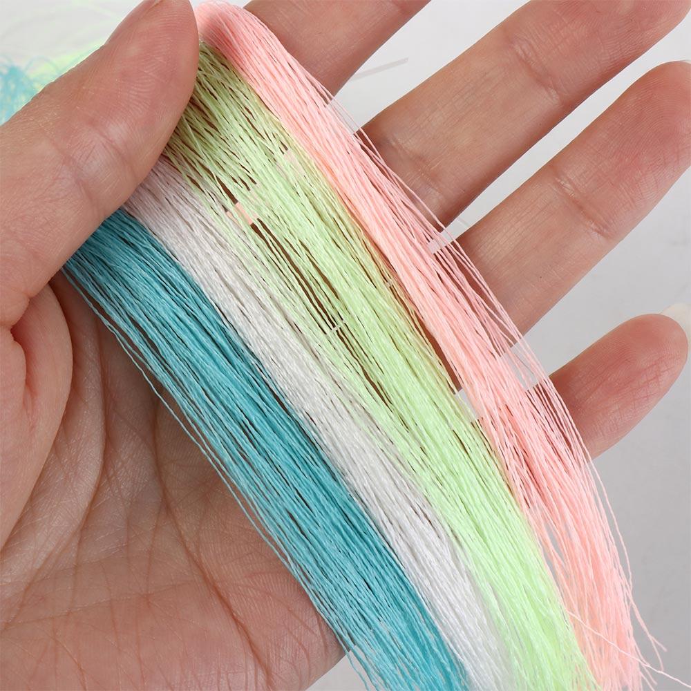 Tying Fluorescent Fly Fishing Thread Assist Hooks Line Fishing Tying Material Fly Fishing String