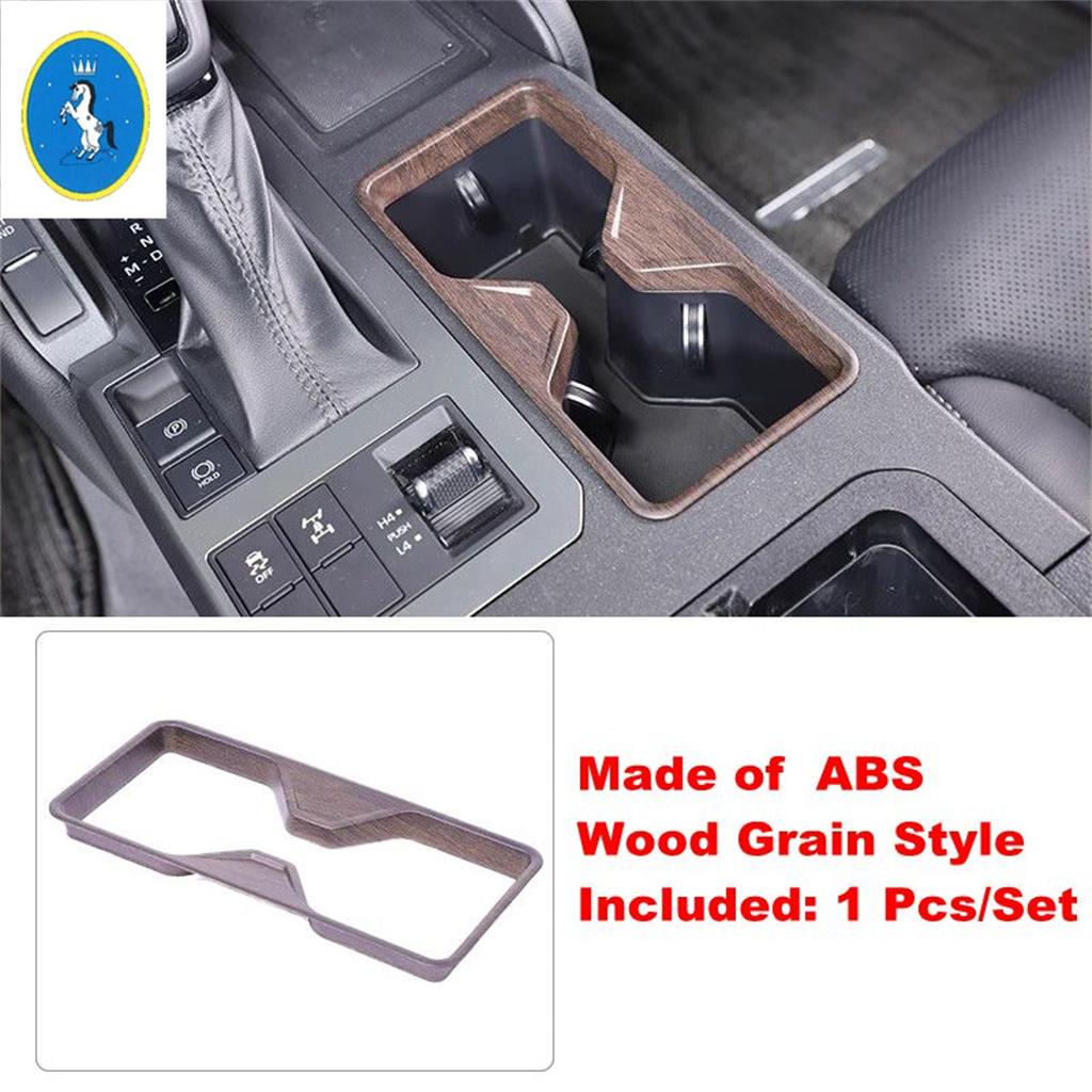 Auto Central Console Front Water Cup Holder Panel Decor Cover Trim Accessories For Toyota Land Cruiser 250 Prado LC250 2024 2025