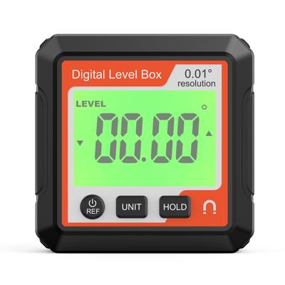 Digitale Wasserwaage Winkelmesser Messgerät Elektronischer Winkelmesser Neigungsmesser Mit Magnetfuß LCD Präzision
