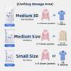 PA+PE Material Compression Bags No Pump Quilt Organizer Bag New Vacuum Storage Bags  Home Use