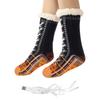 Beheizbare Socken für Herren, USB-beheizbar, Fußwärmer für Camping, Stiefel, Schlafschuhe, Jagd, Camping und Reisen bei kaltem Wetter