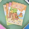 Capybara Cartoon Notebook: Primary Student Check-In & Homework Registration