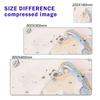 Lilac Mous Pad Kawaii Pastel Cat Mousepad Purple 800x400 Office Accessories Deskpad Cute Table Carpet Desk Protection Mat