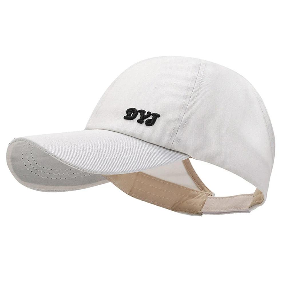 Summer High Ponytail Baseball Cap Women Casual Sports Running Snapback Hat Unisex Outdoor Camping Travel Sun Visor Hats