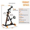 4 In 1 Household Foldable Fitness Bike Upper And Lower Limb Rehabilitation Bicycle Pedal Exerciser