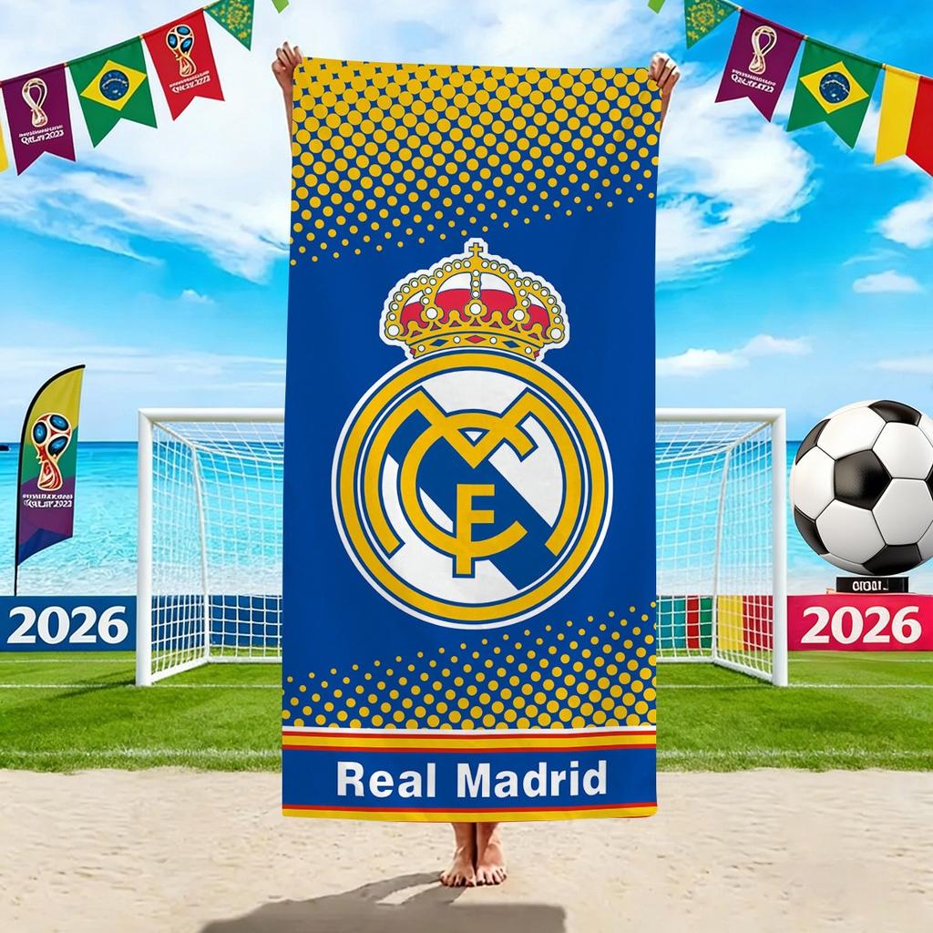 World Cup Beach Towels, Us-Canada-Mexico Football Team Microfiber Quick-Drying Absorbent Bath Towels, Sports Towels